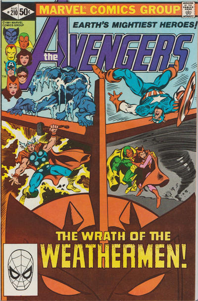 The Avengers 1963 #210 Direct ed. - 4.5 - $3.50