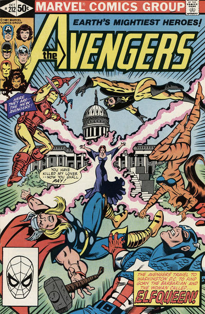 The Avengers 1963 #212 Direct ed. - 5.5 - $3.75
