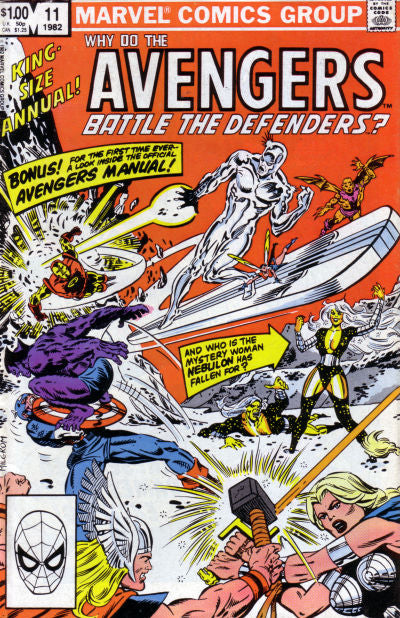The Avengers Annual 1967 #11 Direct ed. - 4.0 - $3.00