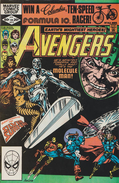 The Avengers 1963 #215 Direct ed. - 4.0 - $4.00