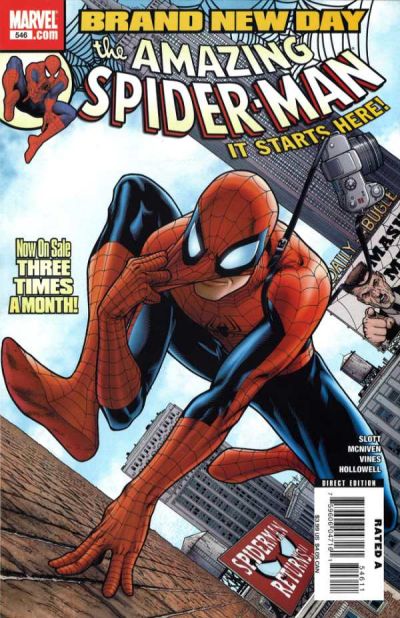 The Amazing Spider-Man 1999 #546 Direct Edition, Steve McNiven Cover - 8.0 - $23.00