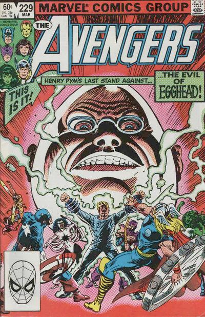 The Avengers 1963 #229 Direct ed. - 4.0 - $3.25