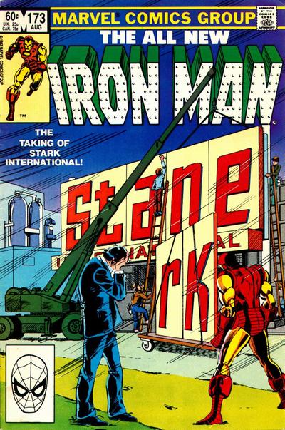 Iron Man 1968 #173 Direct ed. - back issue