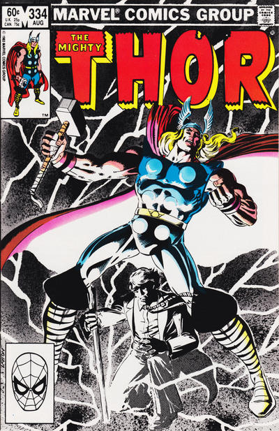 Thor 1966 #334 Direct ed. - 3.0 - $2.00