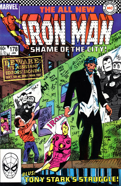Iron Man 1968 #178 Direct ed. - back issue