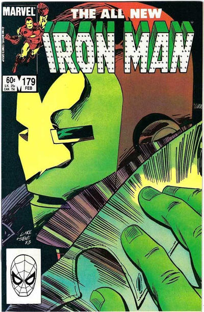 Iron Man 1968 #179 Direct ed. - back issue