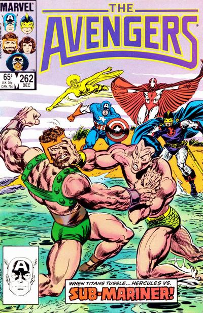 The Avengers 1963 #262 Direct ed. - back issue - $4.75
