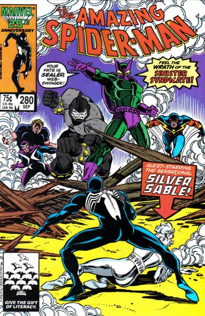 The Amazing Spider-Man 1963 #280 Direct ed. - back issue - $4.25