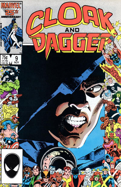Cloak and Dagger 1985 #9 Direct ed. - back issue - $5.00