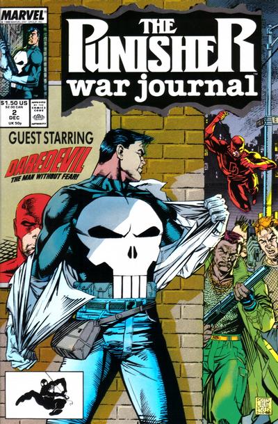 The Punisher War Journal 1988 #2 Direct ed. - back issue - $4.50