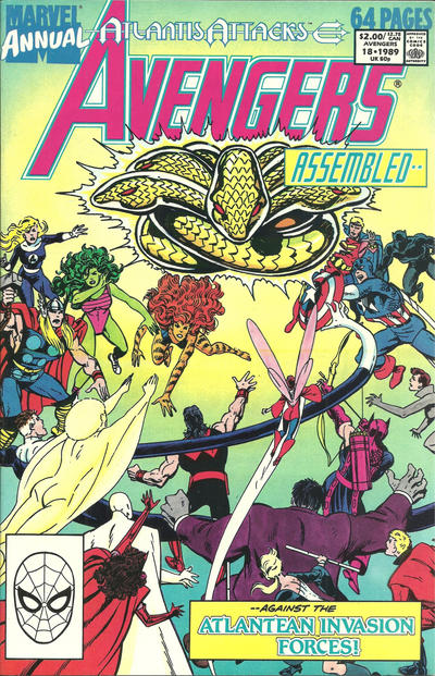 The Avengers Annual 1967 #18 Direct ed. - 7.0 - $4.00