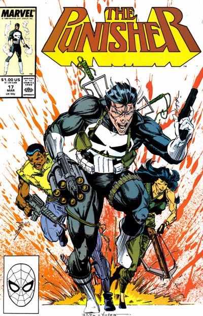 The Punisher 1987 #17 Direct ed. - back issue - $2.50
