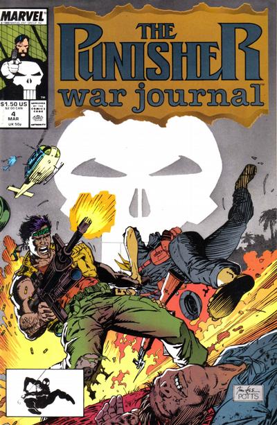 The Punisher War Journal 1988 #4 Direct ed. - back issue - $4.00