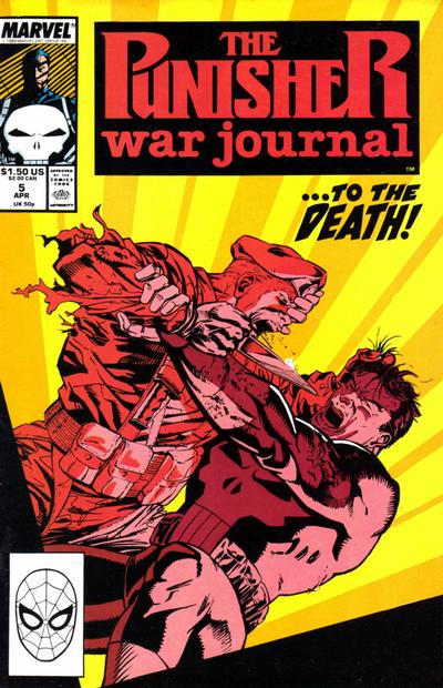 The Punisher War Journal 1988 #5 Direct ed. - back issue - $4.00