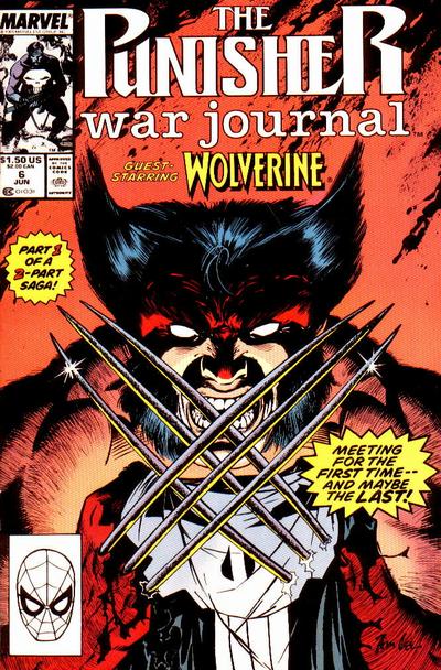 The Punisher War Journal 1988 #6 Direct ed. - back issue - $5.00