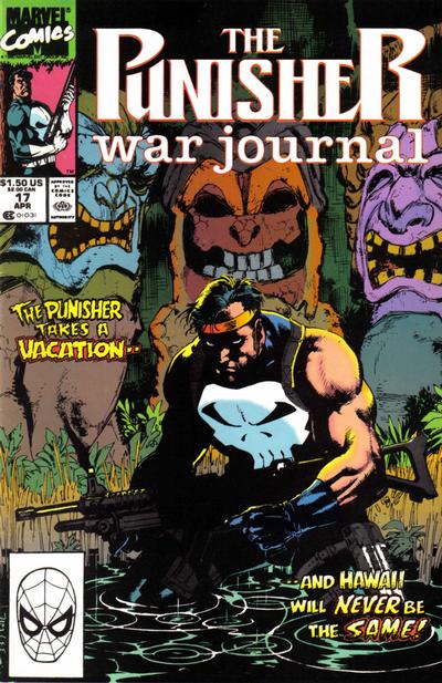 The Punisher War Journal 1988 #17 Direct ed. - back issue - $4.25