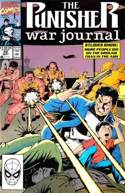 The Punisher War Journal 1988 #22 Direct ed. - back issue - $3.75