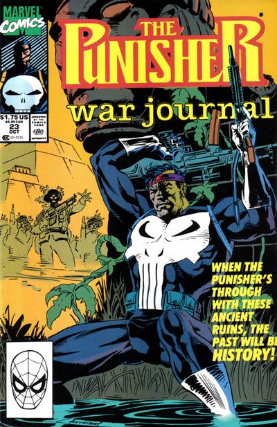 The Punisher War Journal 1988 #23 Direct ed. - back issue - $3.75