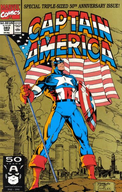 Captain America 1968 #383 Direct ed. - 8.0 - $9.00