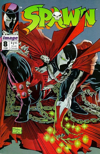Spawn 1992 #8 Direct ed. - 9.0 - $9.00