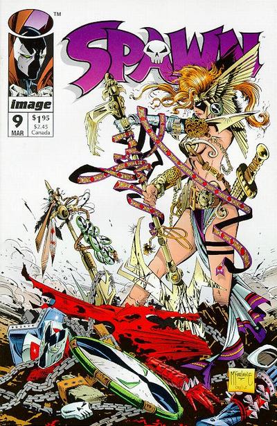 Spawn 1992 #9 Direct ed. - 5.0 - $5.00