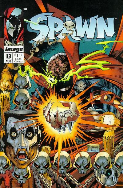 Spawn 1992 #13 Direct ed. - back issue - $5.00