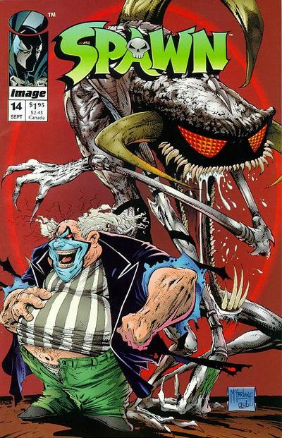 Spawn 1992 #14 Direct ed. - 7.5 - $7.00