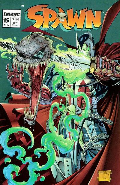 Spawn 1992 #15 Direct ed. - 8.0 - $8.00