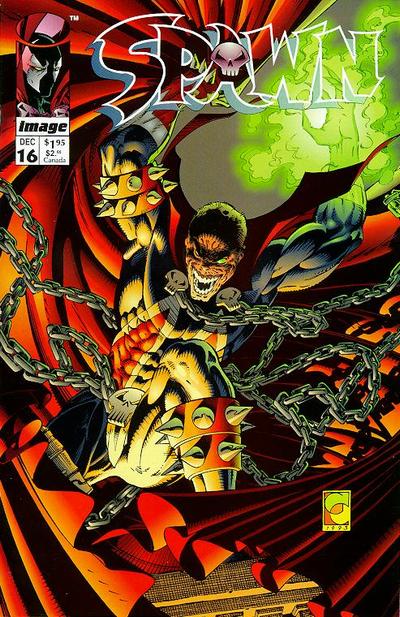 Spawn 1992 #16 Direct ed. - 7.5 - $8.00
