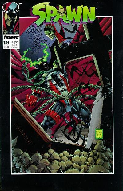 Spawn 1992 #18 Direct ed. - back issue - $6.00