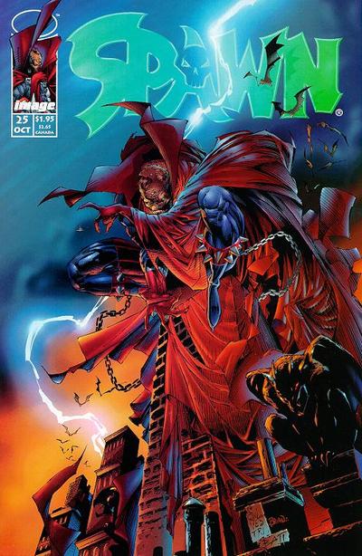 Spawn 1992 #25 Direct ed. - back issue - $5.00