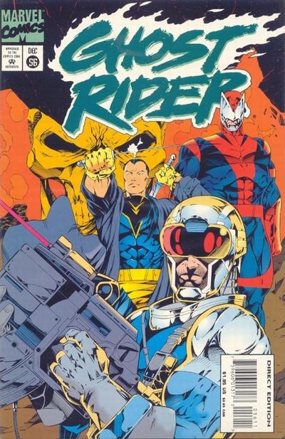 Ghost Rider 1990 #56 Direct Edition - back issue - $3.25